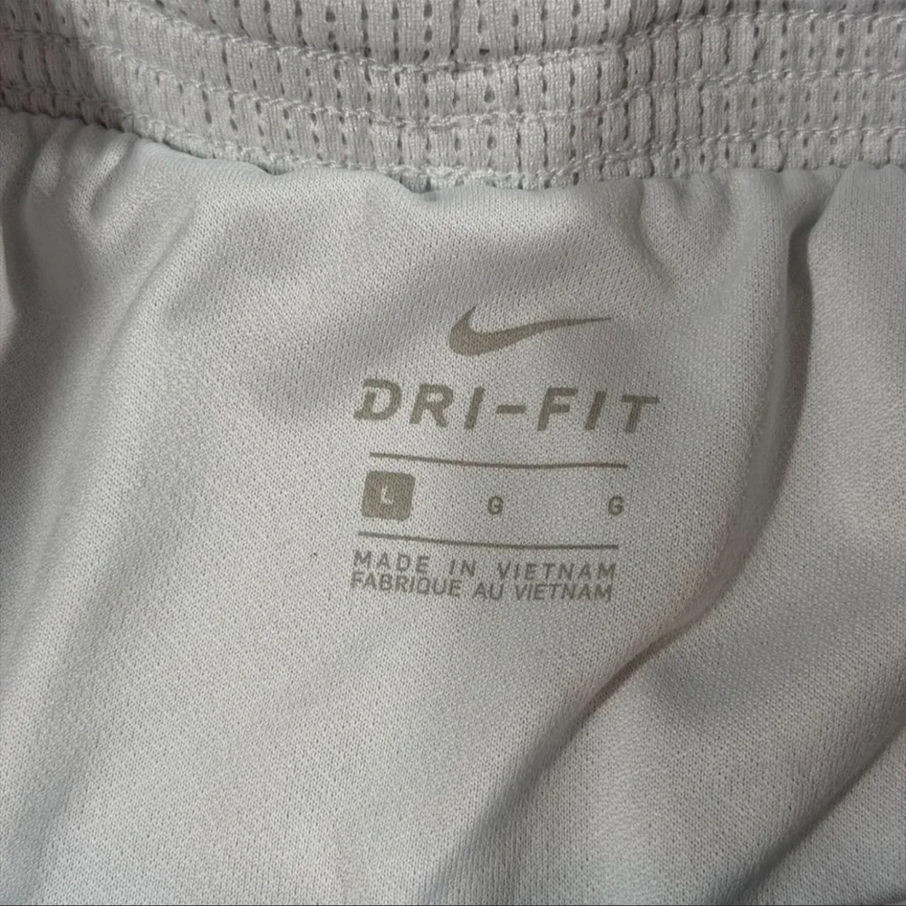 Nike Dri-Fit white running shorts 🤍 women’s large
